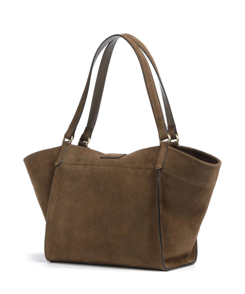 Abro Suede Temi Shopper khaki