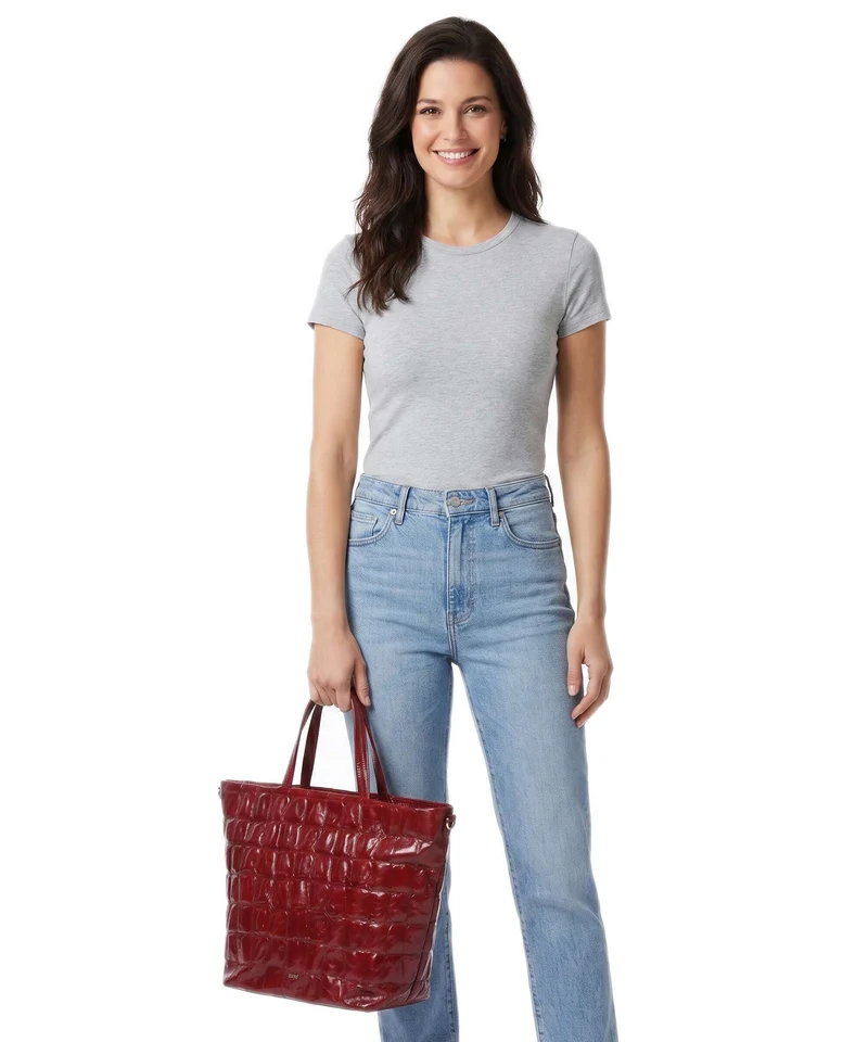 Abro Maxxi Cocco Alba Handtasche ruby