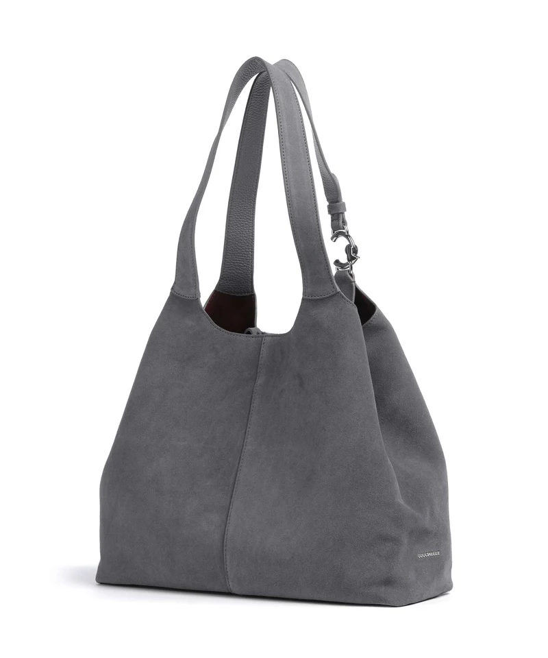 Coccinelle C-Easy Suede Beuteltasche stove