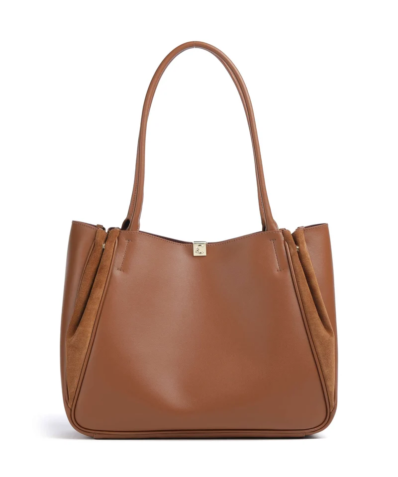 Coccinelle Pansy Shopper cognac