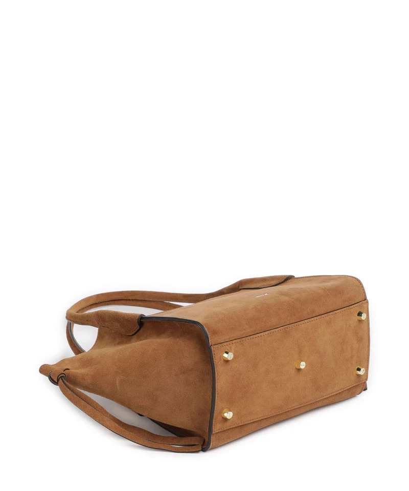Abro Suede Vibe Small Schultertasche cuoio