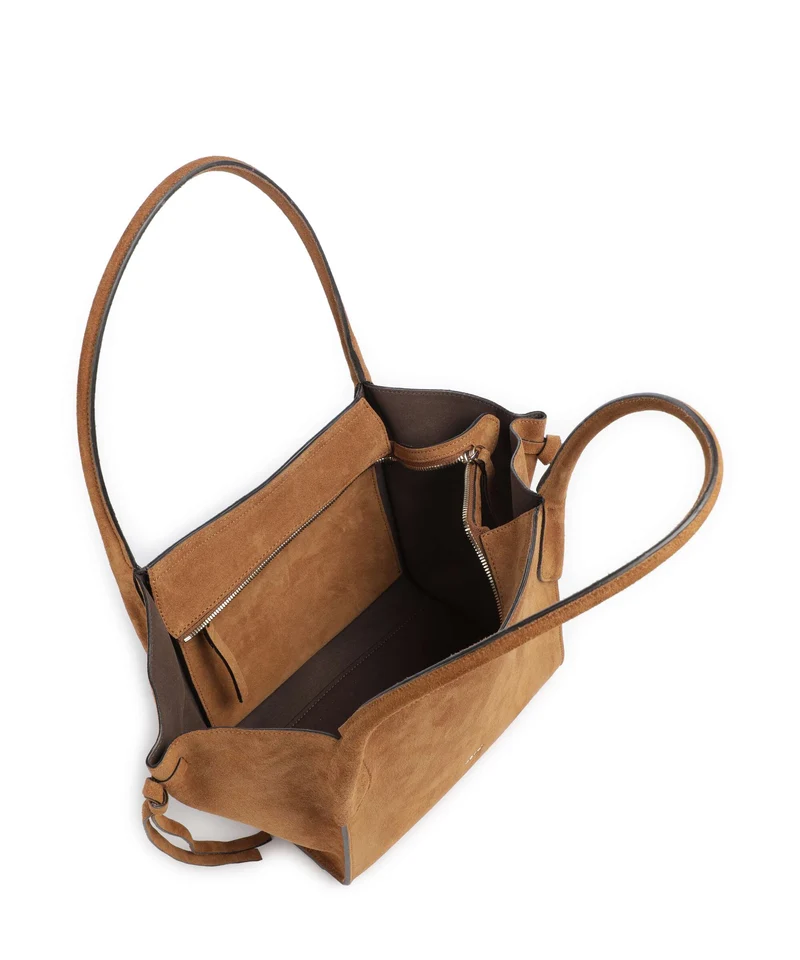 Abro Suede Vibe Small Schultertasche cuoio