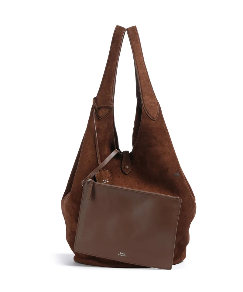 Polo Ralph Lauren Play Large Beuteltasche cafe