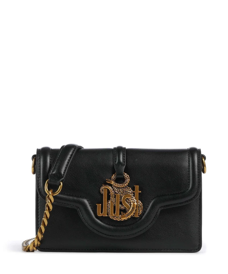 Just Cavalli Just Snake Umhängetasche black