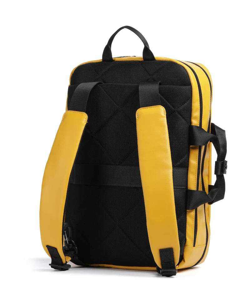 Mandarina Duck Coated Rucksack-Tasche duck yellow