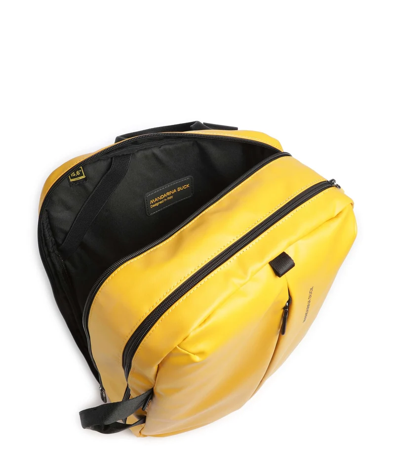 Mandarina Duck Coated Rucksack-Tasche duck yellow