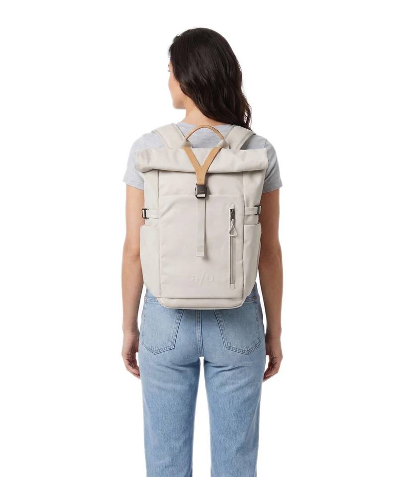 Aunts & Uncles Japan RE Tokachi Rolltop Rucksack linen