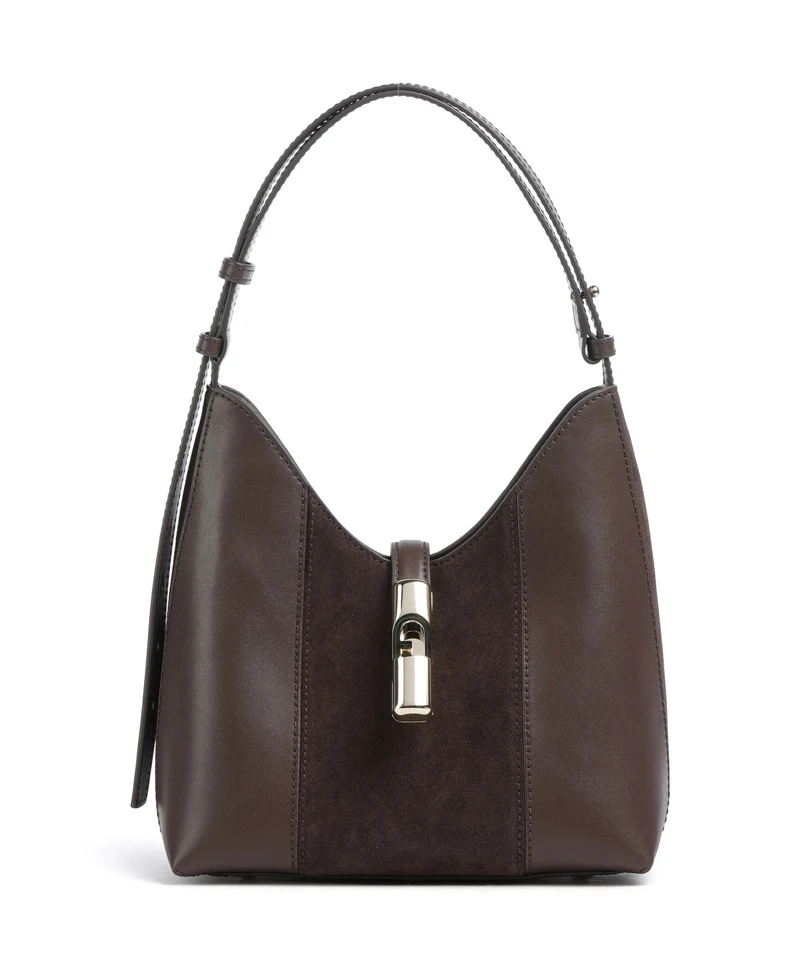 Furla Goccia S Schultertasche toni espresso