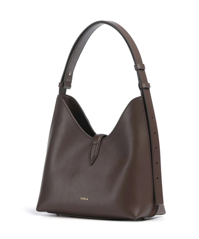 Furla Goccia S Schultertasche toni espresso