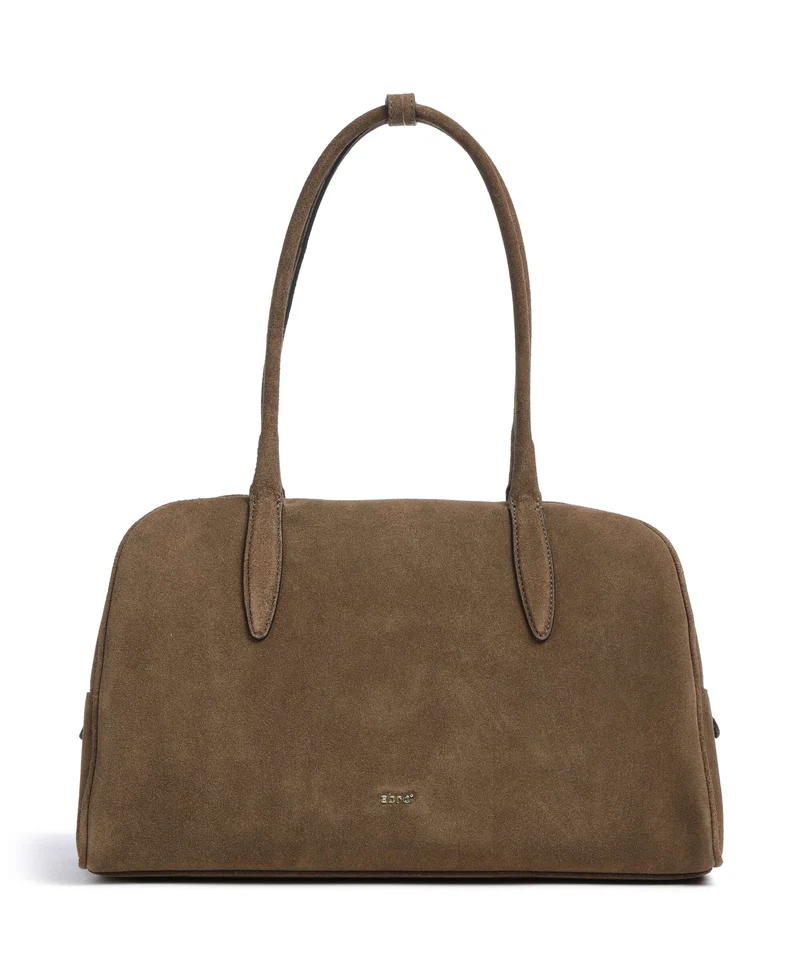 Abro Suede Amara Schultertasche khaki