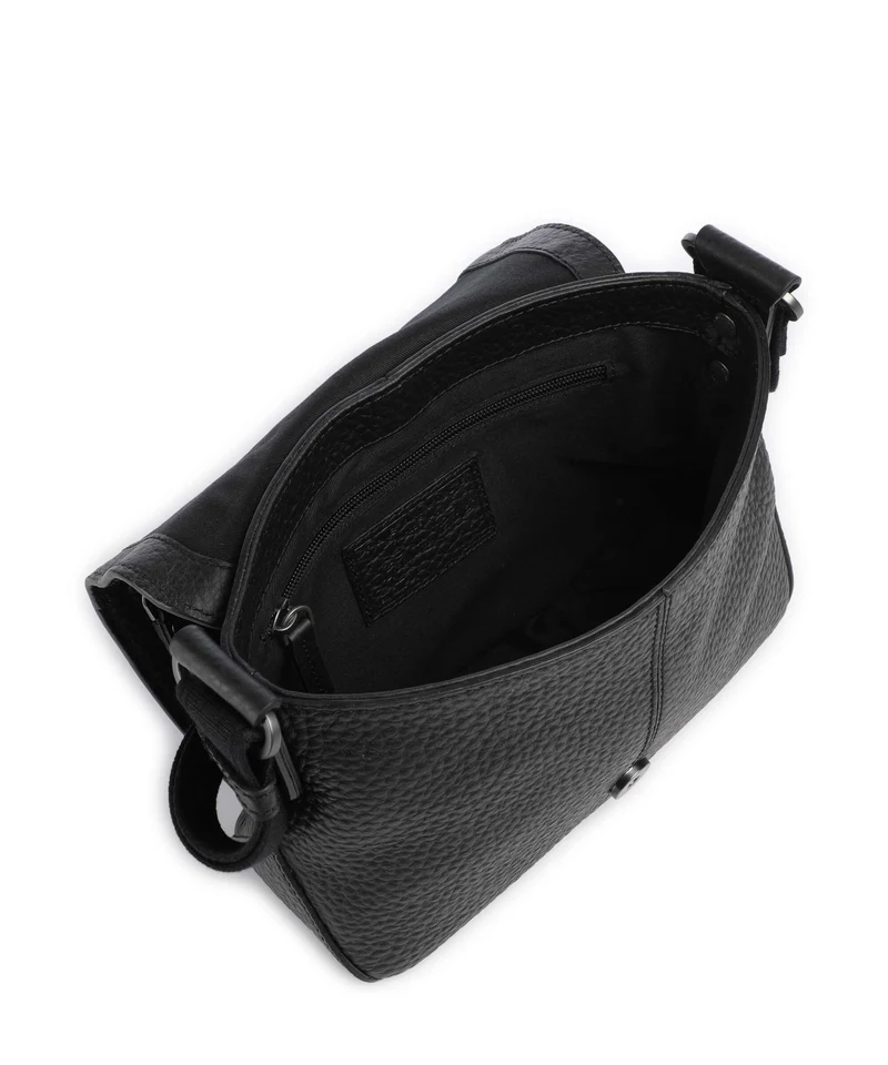 The Bridge Manfredi Kuriertasche nero