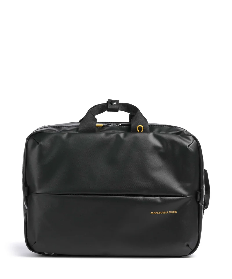 Mandarina Duck Coated Rucksack-Tasche black