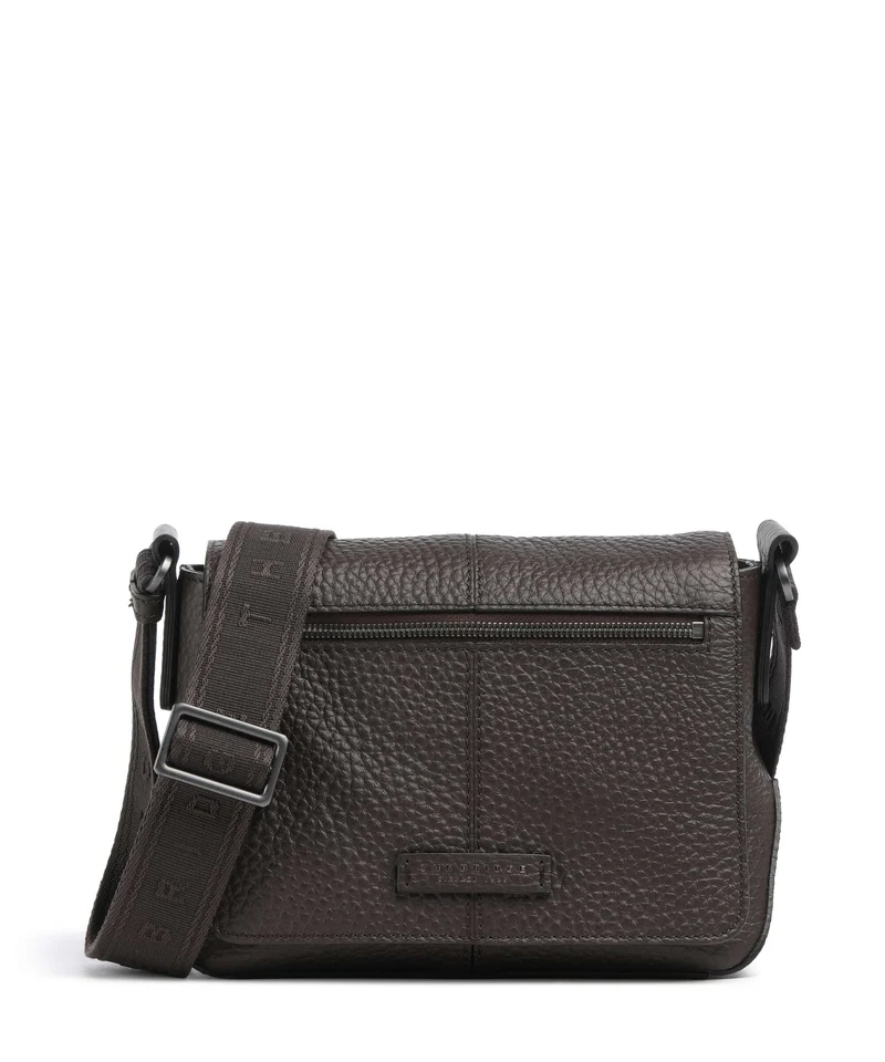 The Bridge Manfredi Kuriertasche moka