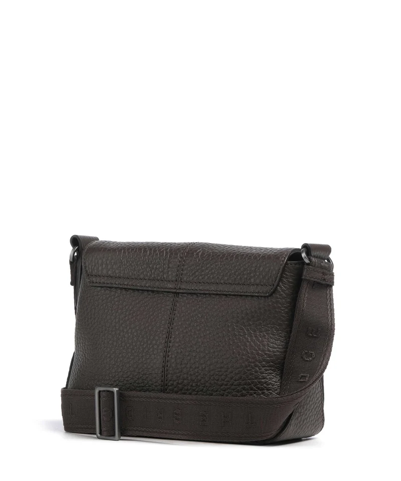 The Bridge Manfredi Kuriertasche moka