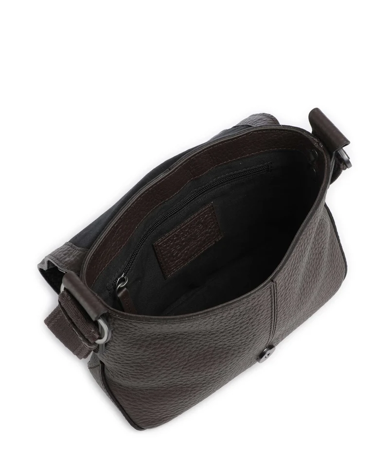 The Bridge Manfredi Kuriertasche moka