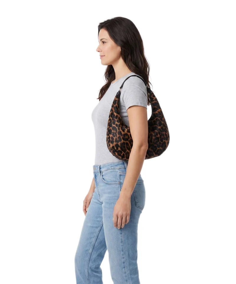 Abro Animal Printed Nana Small Beuteltasche leo