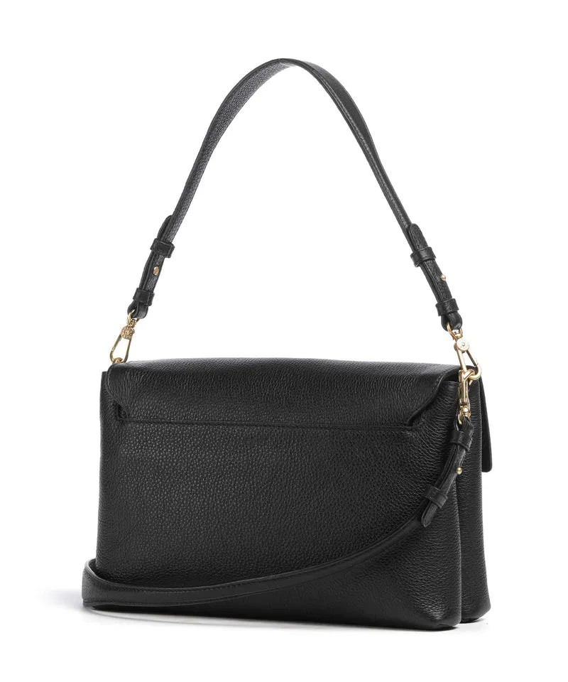 Abro Agave Twist Schultertasche black/gold