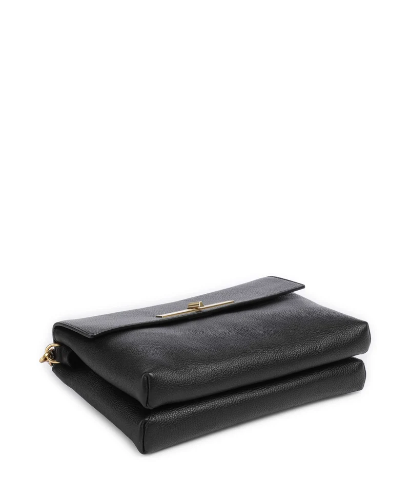 Abro Agave Twist Schultertasche black/gold