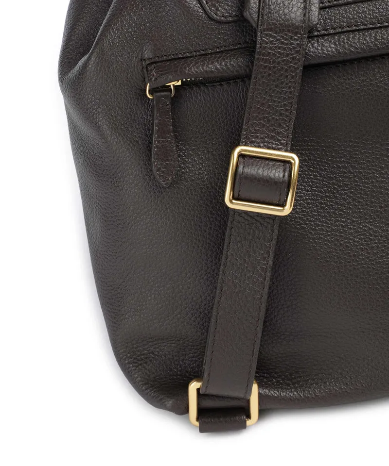 Abro Agave Signature Rucksack dark brown