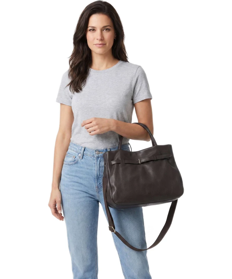 Abro Dalia Jill Handtasche dark brown
