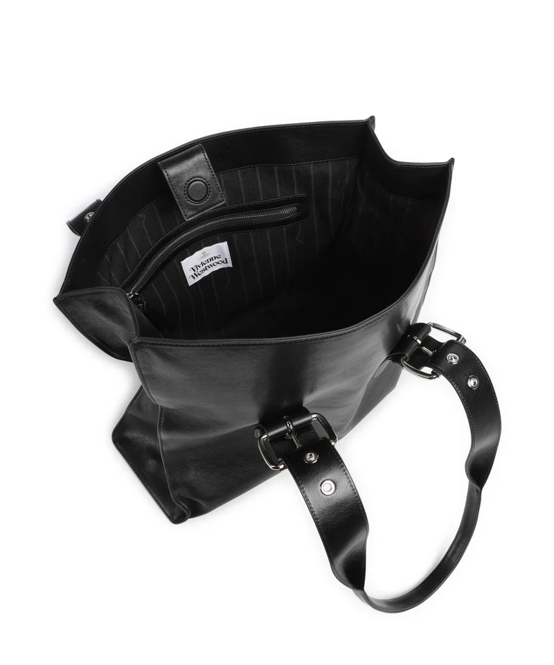 Vivienne Westwood Alex Supple Shopper black