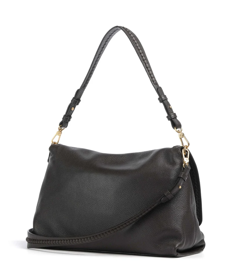 Abro Agave Signature Big Schultertasche dark brown