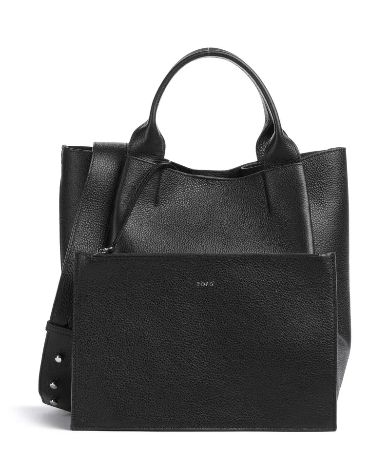 Abro Agave Essential Medium Handtasche black/nickel