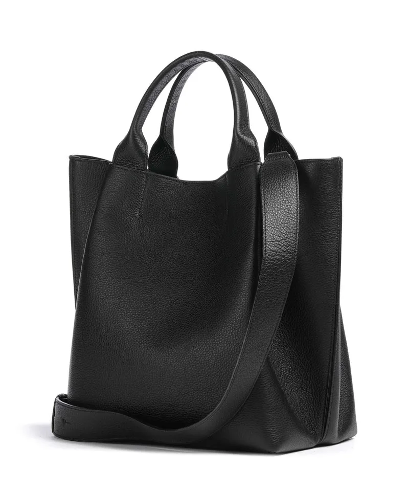 Abro Agave Essential Medium Handtasche black/nickel