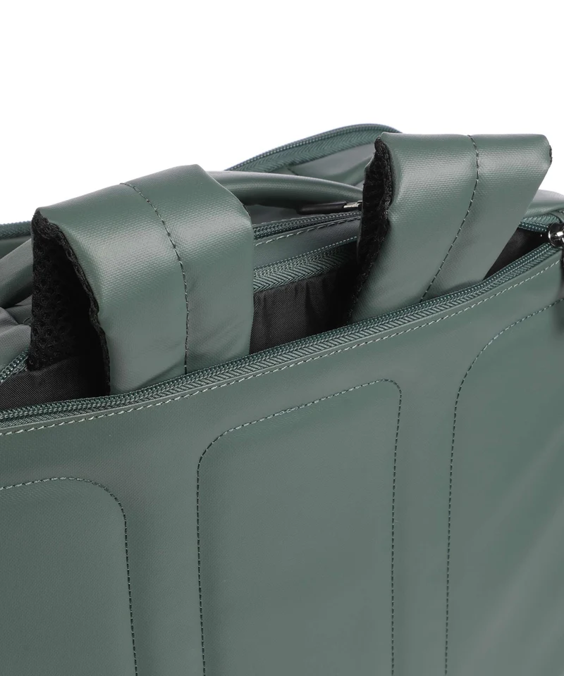 Mandarina Duck Coated Rucksack-Trolley deep green
