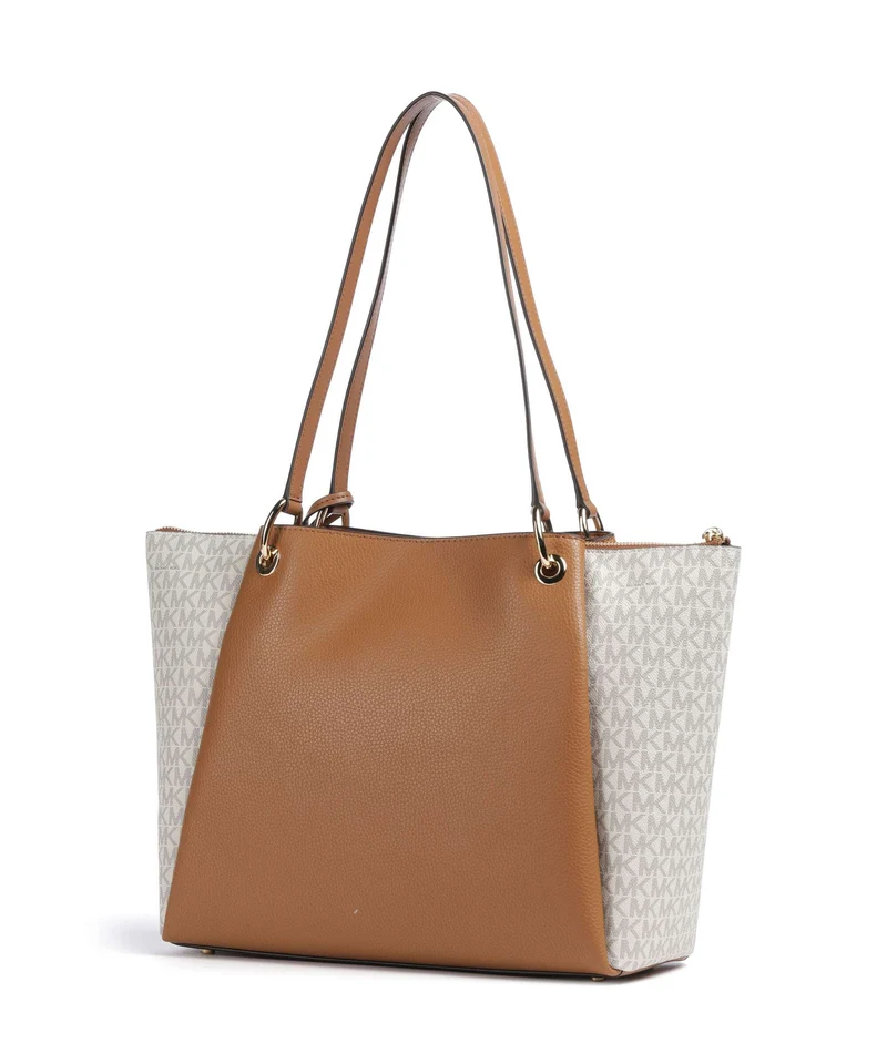 Michael Kors May Large Shopper vanilla/acorn