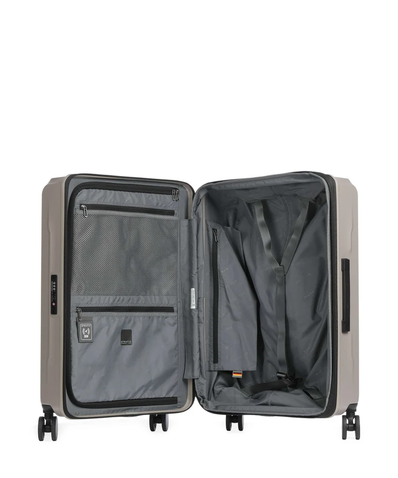 Stratic Phoenix SL 4-Rollen Trolley champagne