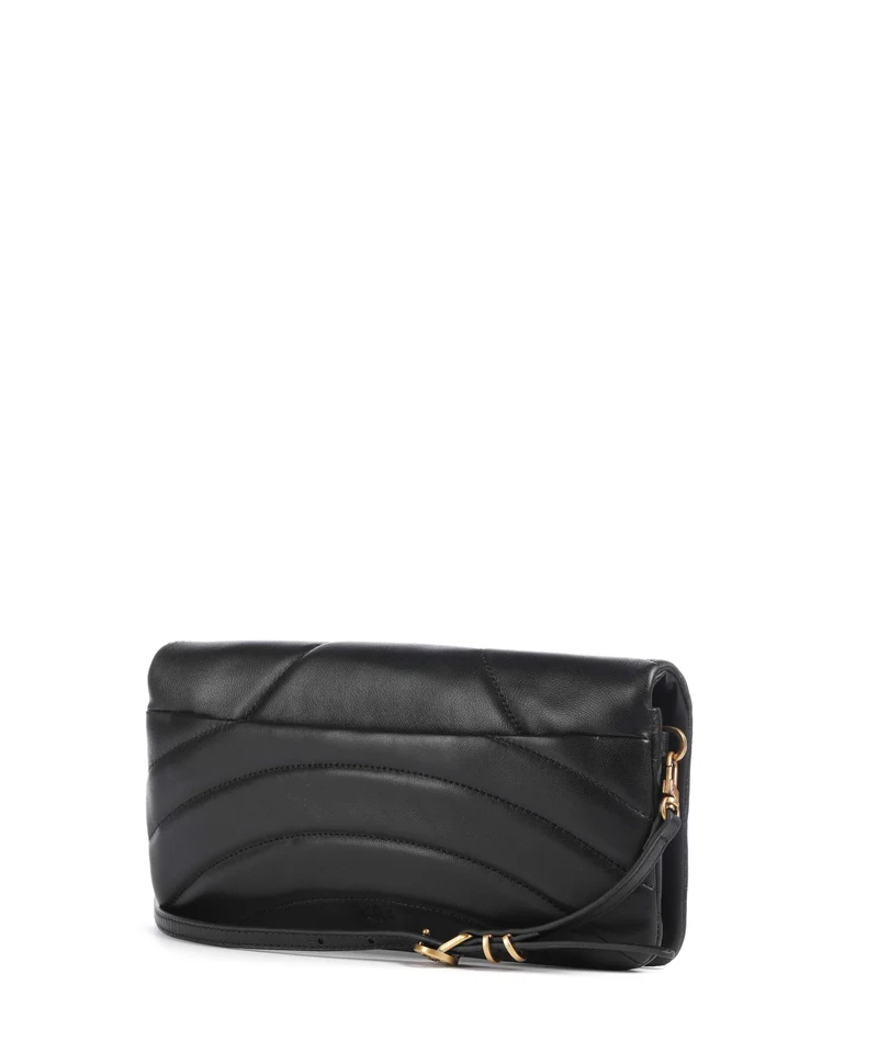 Pinko Click Horizontal Classic Umhängetasche nero/antique gold