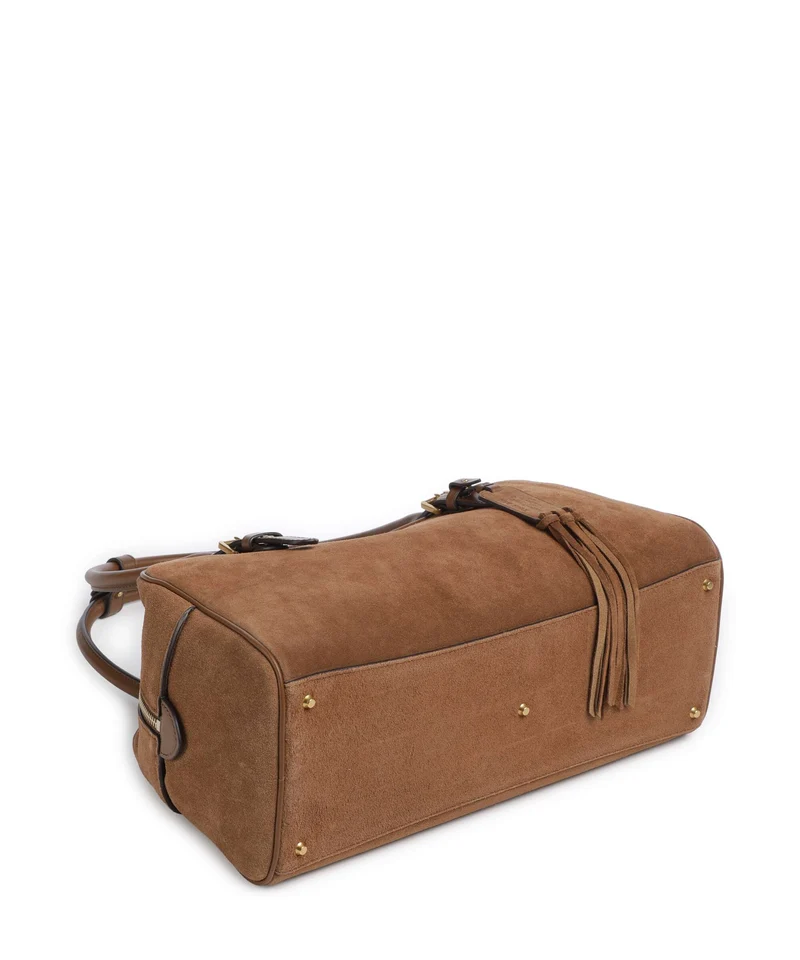 Lauren Ralph Lauren Marcy Large Schultertasche light tobacco
