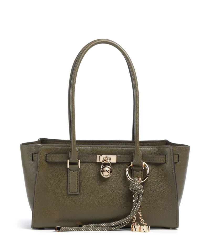 Michael Kors Hamilton Moderne Small Schultertasche loden