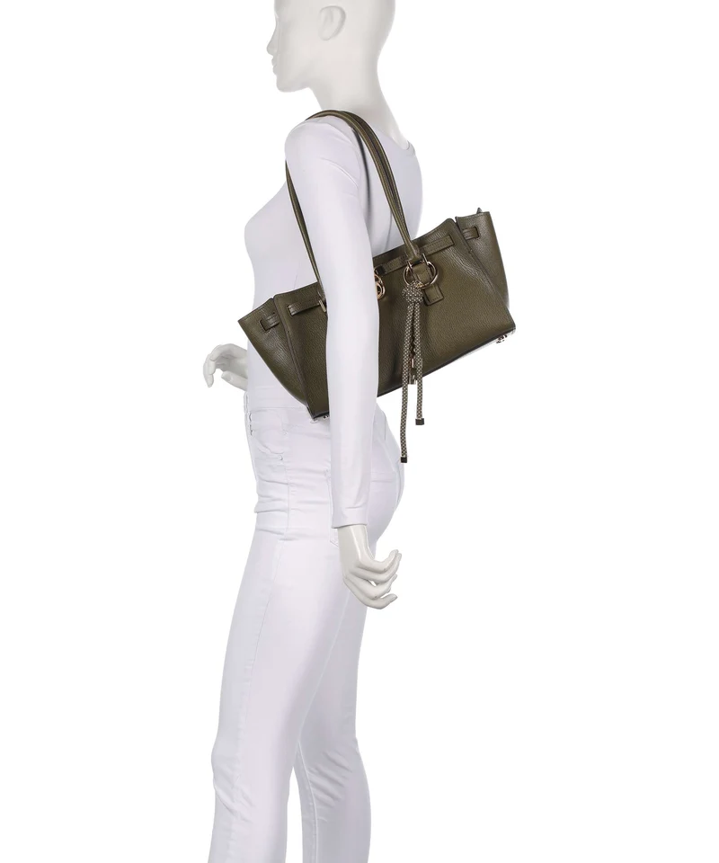 Michael Kors Hamilton Moderne Small Schultertasche loden