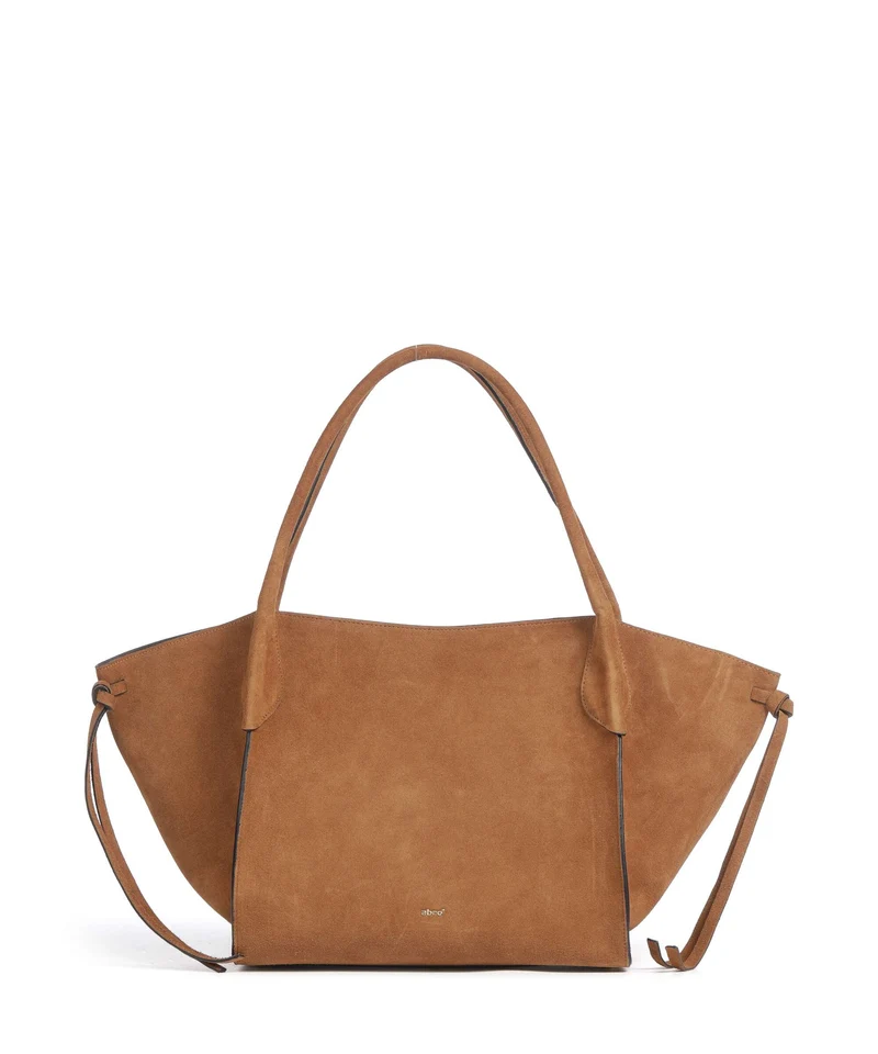 Abro Suede Vibe Big Shopper cuoio