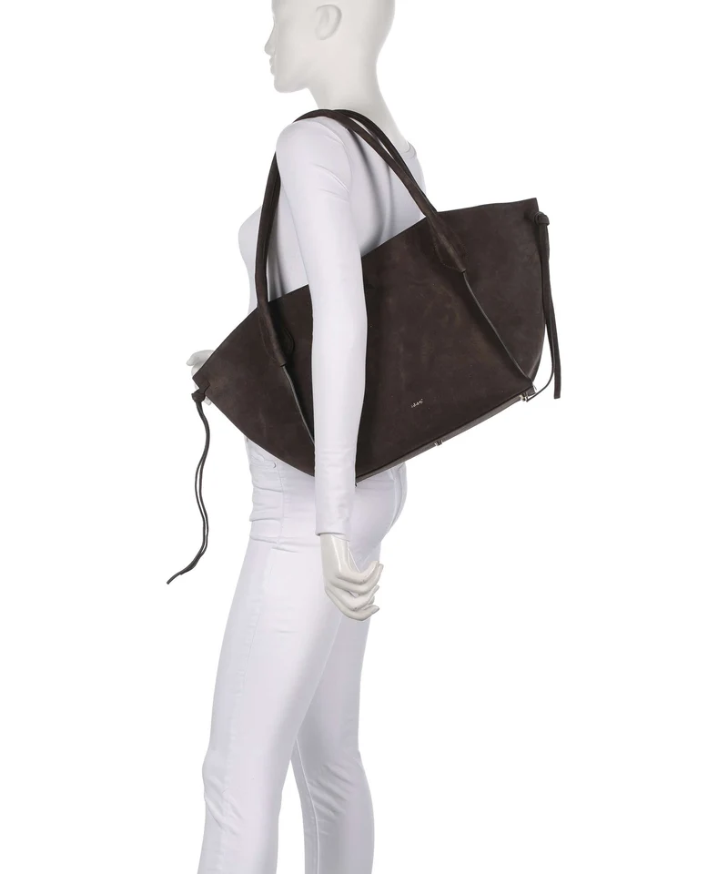 Abro Suede Vibe Big Shopper dark brown
