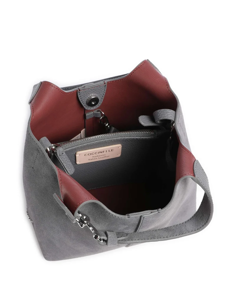 Coccinelle C-Easy Suede Handtasche stove
