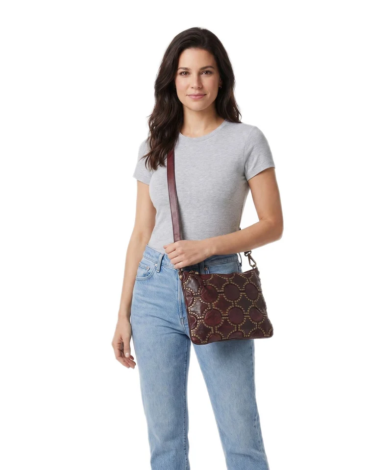 Campomaggi Schultertasche wine