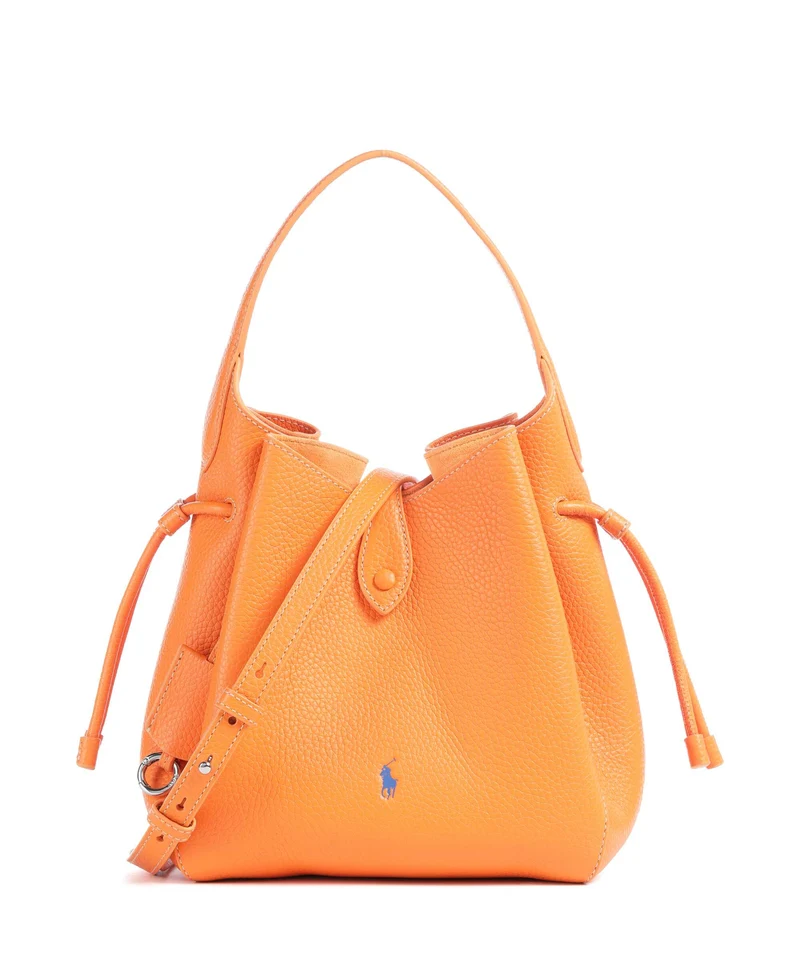 Polo Ralph Lauren Play Medium Bucket Handtasche orange peel
