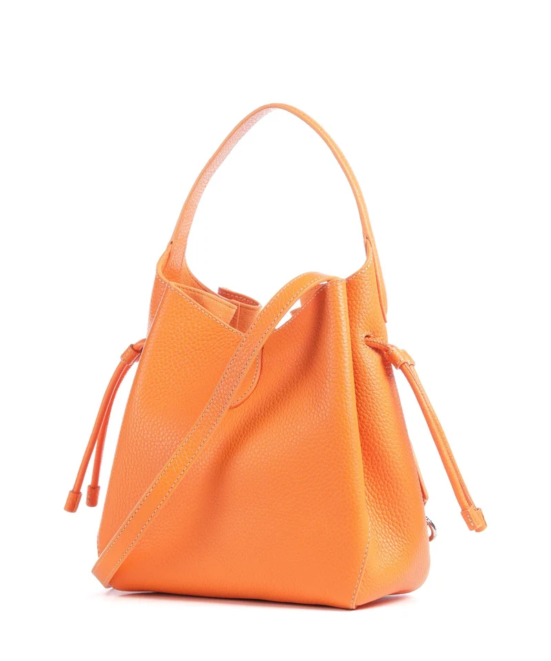 Polo Ralph Lauren Play Medium Bucket Handtasche orange peel