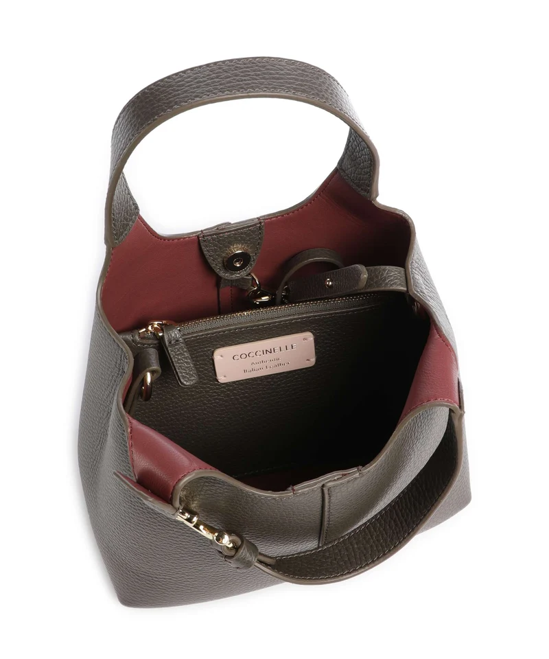 Coccinelle C-Easy Handtasche fango