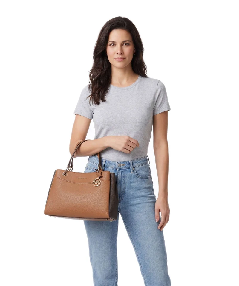 Michael Kors May Medium Handtasche brown/acorn
