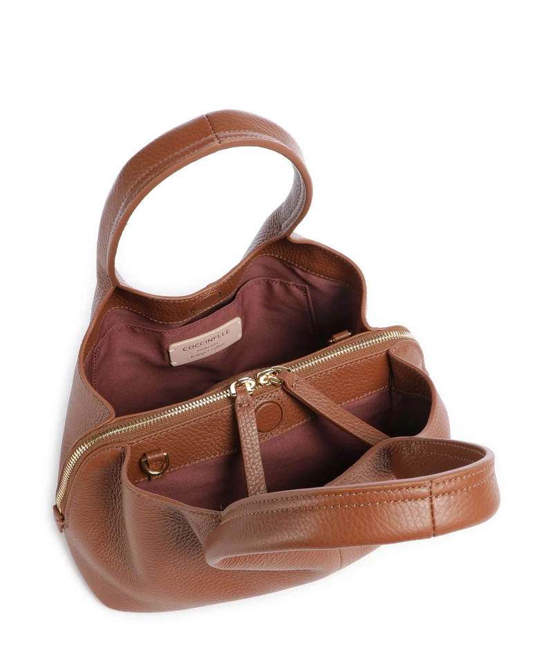 Coccinelle Nell Handtasche cognac