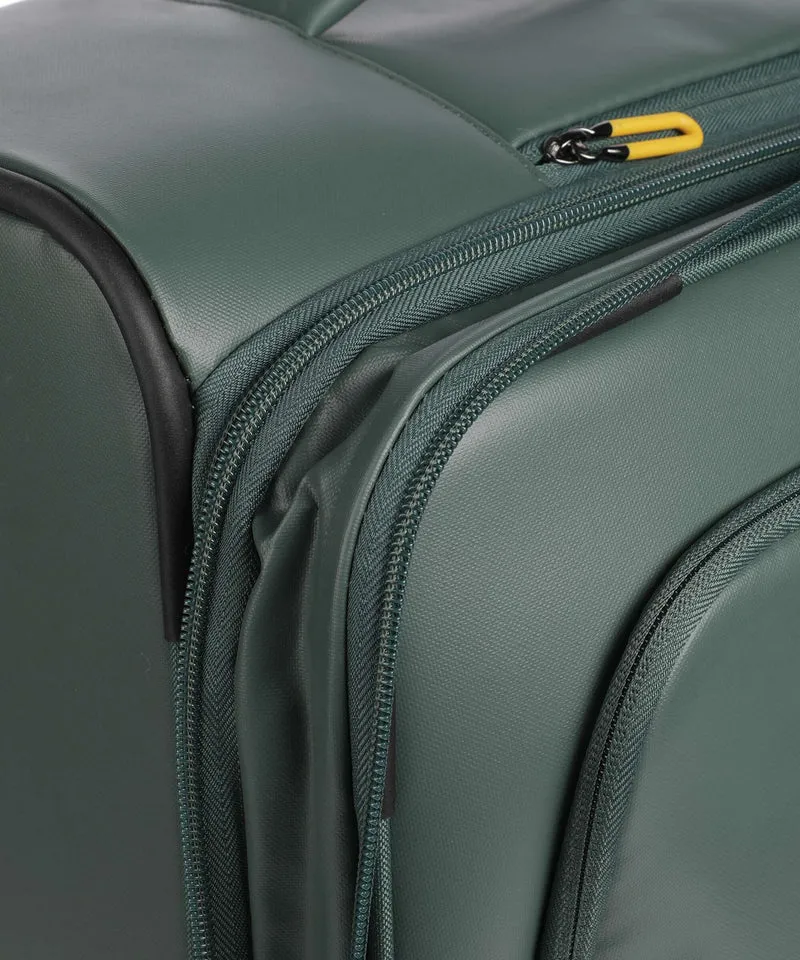 Mandarina Duck Coated 4-Rollen Trolley deep green