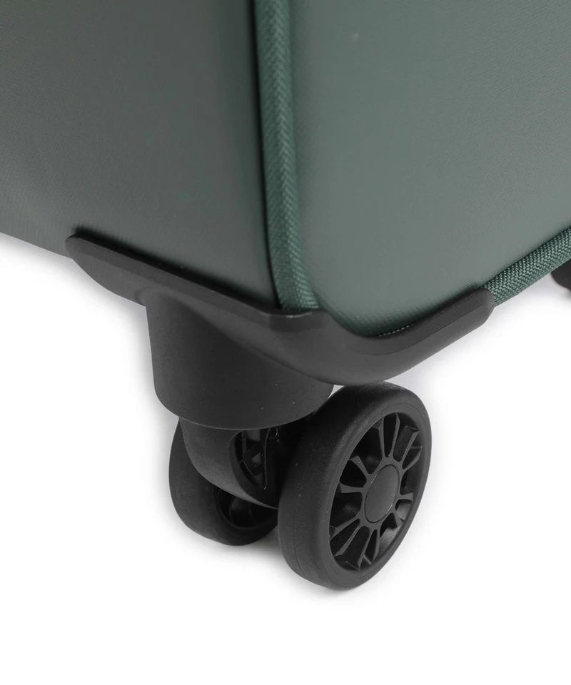 Mandarina Duck Coated 4-Rollen Trolley deep green