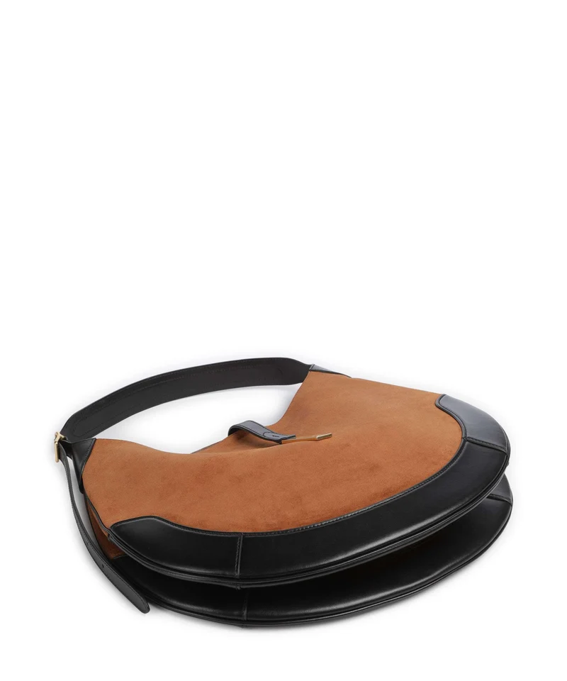 Polo Ralph Lauren ID Collection Medium Beuteltasche toffee/black