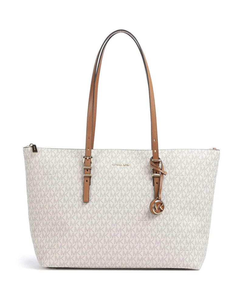 Michael Kors Quinn Large Shopper vanilla/acorn
