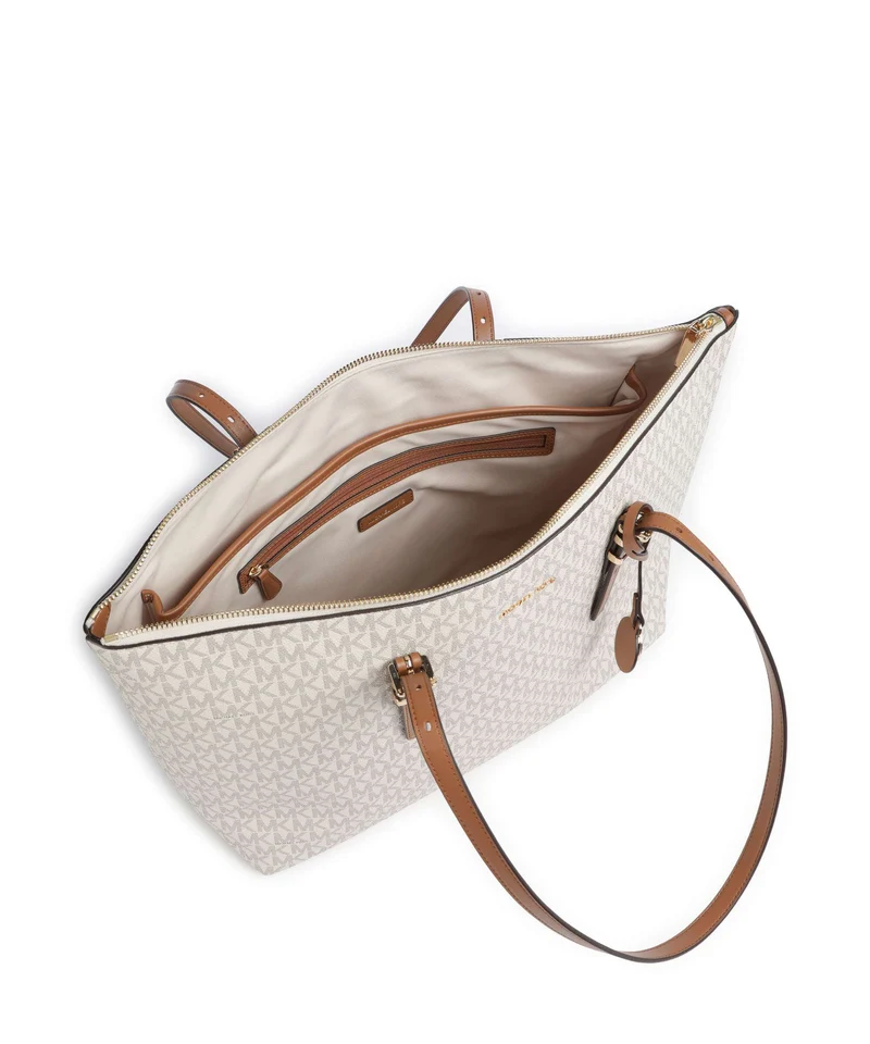 Michael Kors Quinn Large Shopper vanilla/acorn