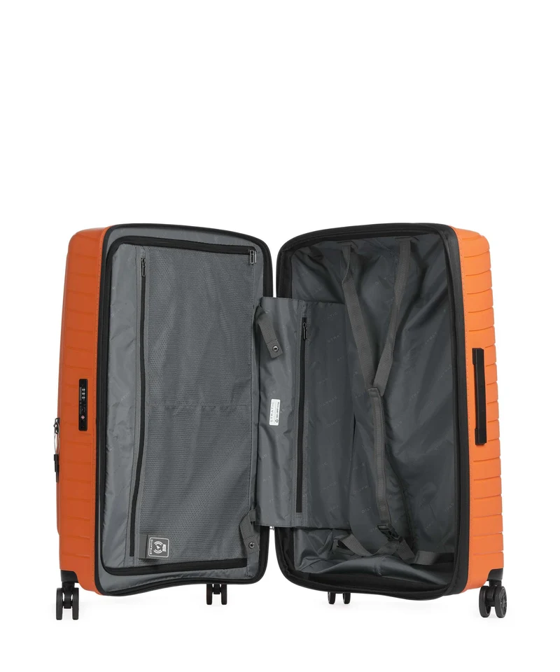Stratic Novium ML 4-Rollen Trolley rosso/clay